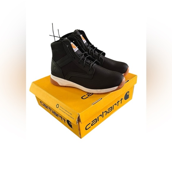 Carhartt Force 5-Inch Nano Composite Toe Lightweight Shoe Boot Sz 10W Black NIB - Picture 1 of 8